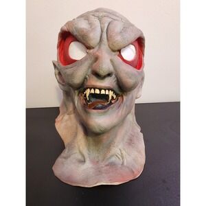 2000 The Paper Magic Group Halloween Scary Goblin Rubber Mask w/Teeth